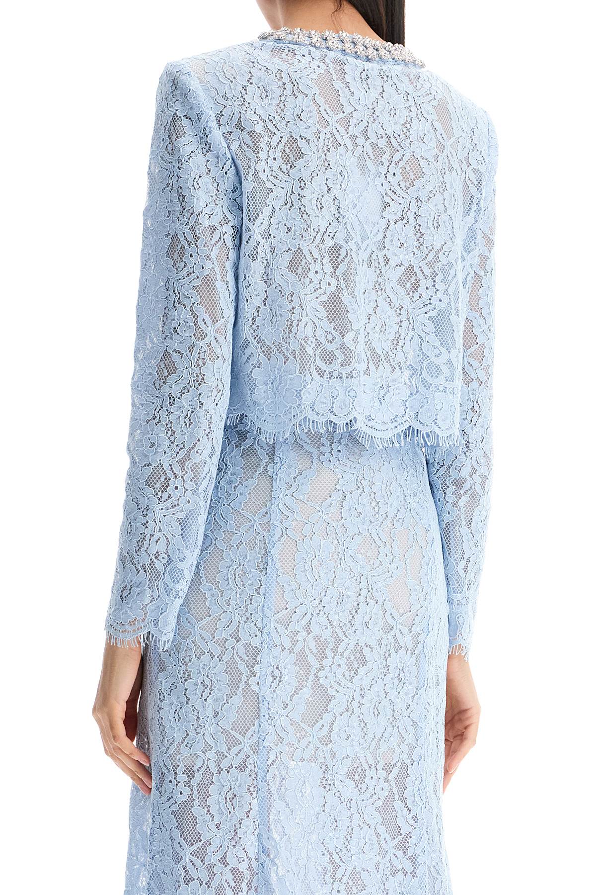 long-sleeved lace top for women