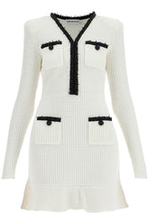 mini knitted dress in seven