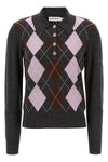 grey argyle lightweight argyle wool sweater