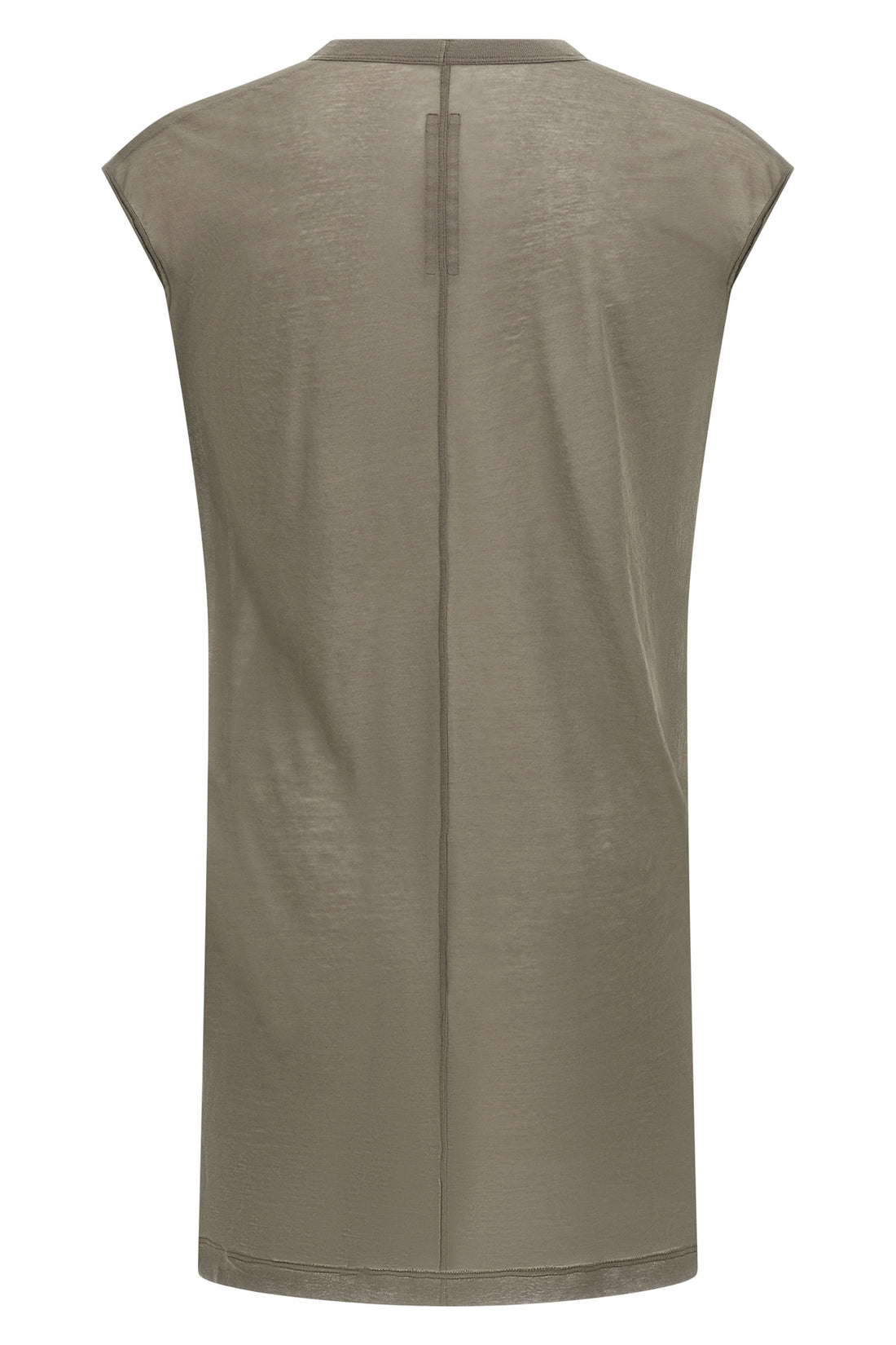 RICK OWENS L dylan t light cotton jersey semi-transparent t-shirt