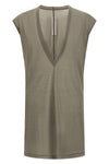 dylan t light cotton jersey semi-transparent t-shirt