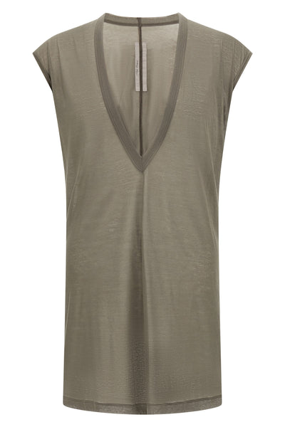 dylan t light cotton jersey semi-transparent t-shirt