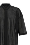 jumbo faun semi-transparent cotton voile shirt