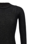rib ls t ribbed viscose and stretch silk blend t-shirt