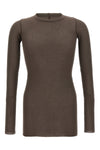 rib ls t ribbed viscose and stretch silk blend t-shirt