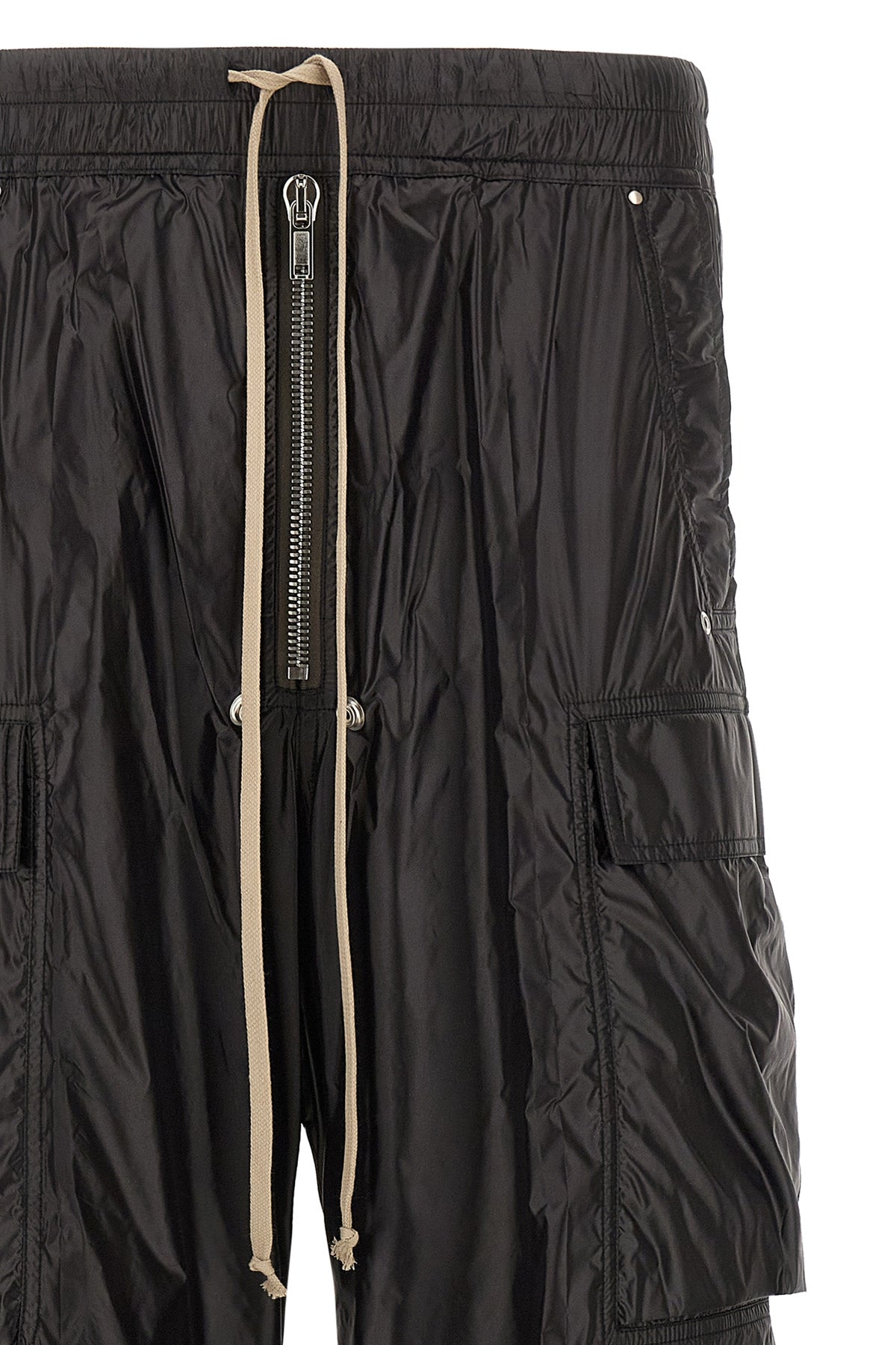 cargobelas shiny nylon pants