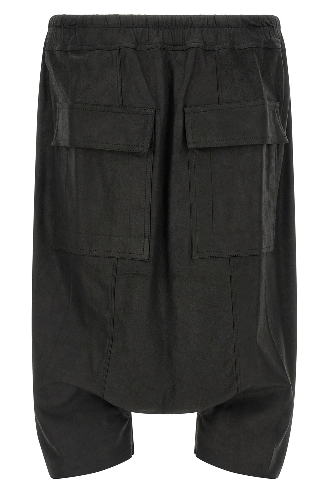 RICK OWENS 48 rick s pods bermuda shorts in light and opaque nappa leather