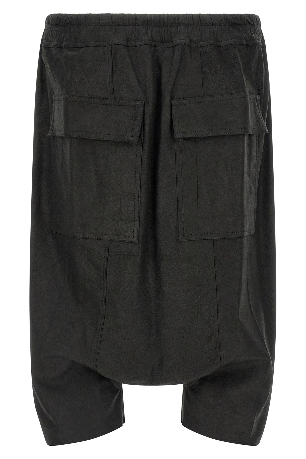 rick s pods bermuda shorts in light and opaque nappa leather