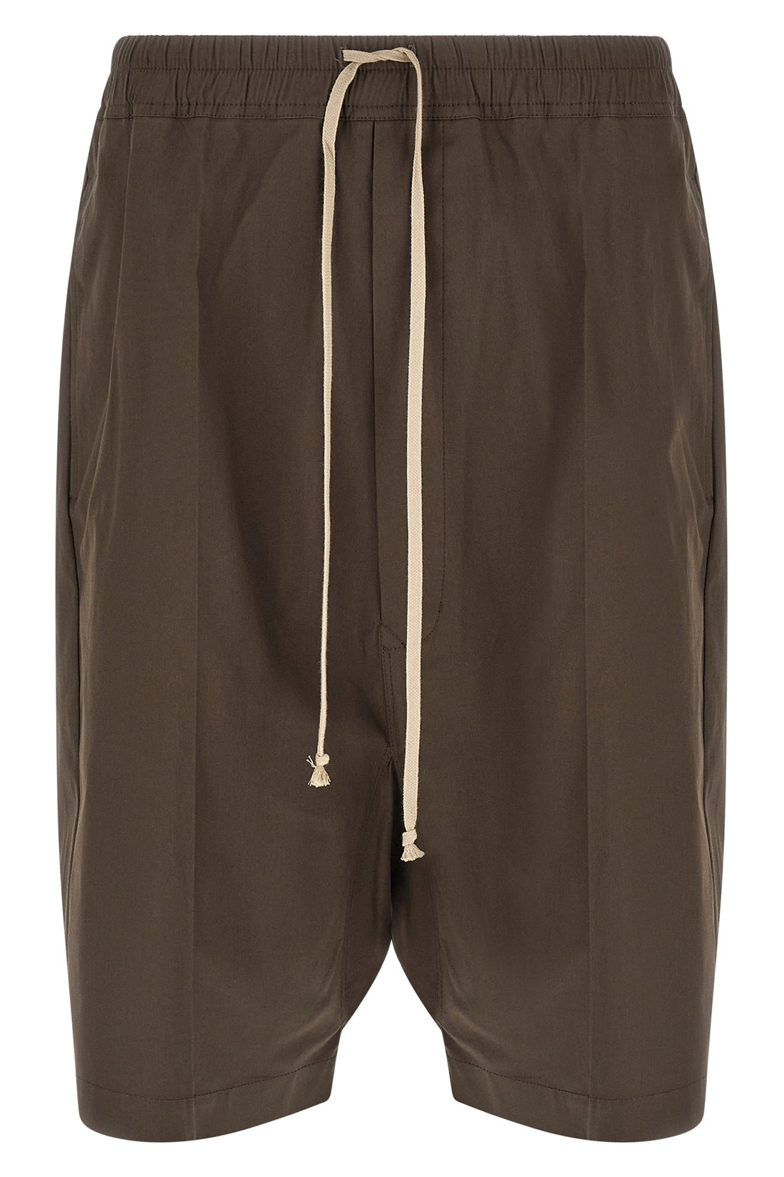 RICK OWENS 52 rick s pods bermuda shorts in cotton poplin
