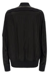 classic flight bomber jacket in slightly padded shiny nylon