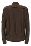 classic flight bomber jacket in slightly padded shiny nylon
