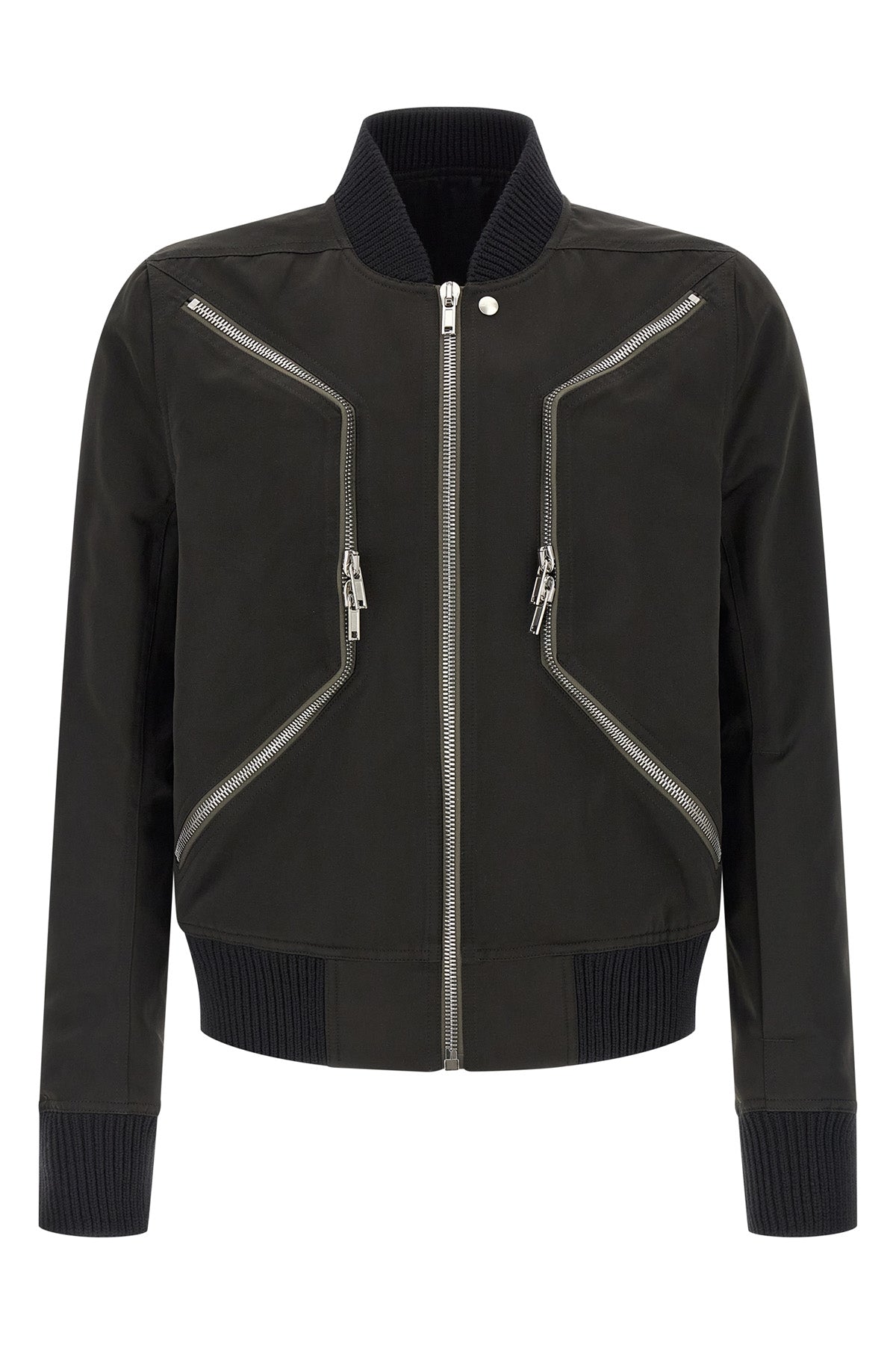heizer flight shiny cotton bomber jacket