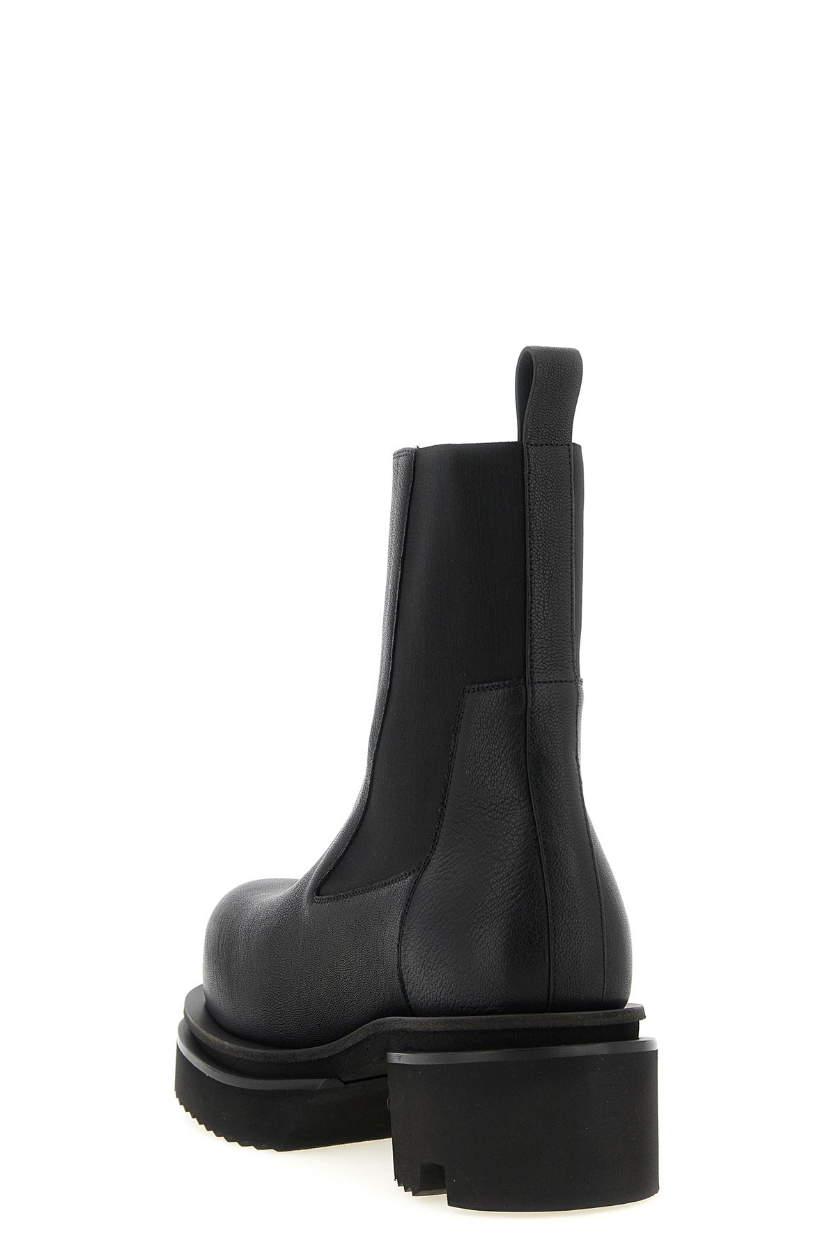 beatle bogun hammered leather ankle boots