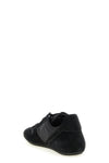 minimal sneaks suede and nylon sneakers