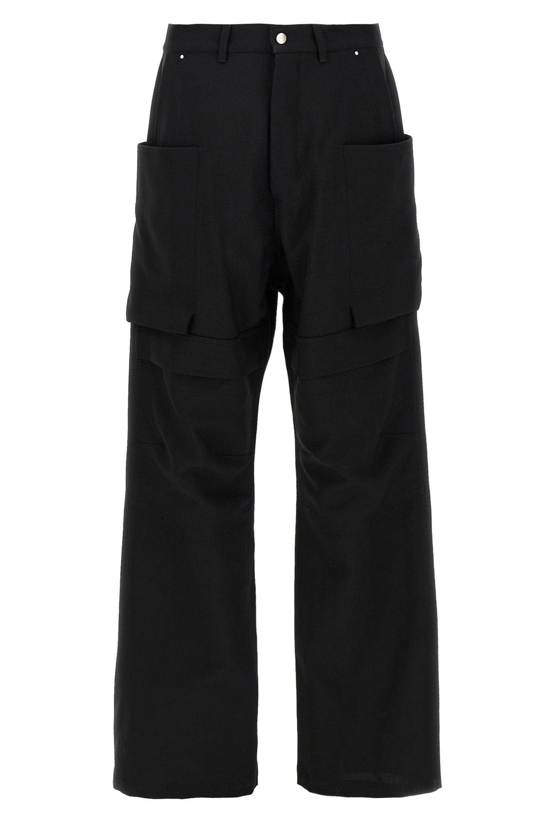 RICK OWENS 31 stefan cargo virgin wool trousers