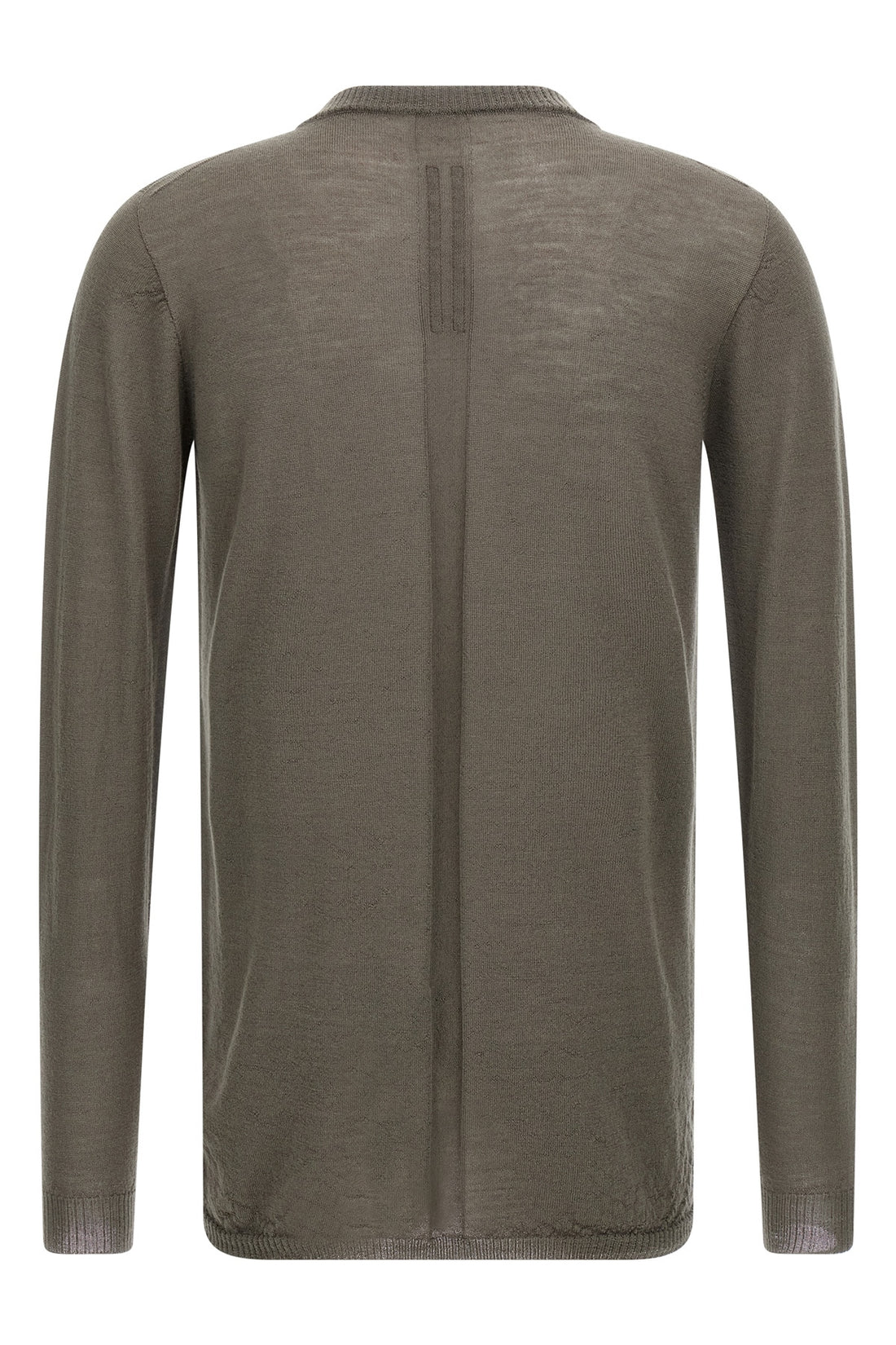 RICK OWENS M biker level lightweight virgin wool sweater