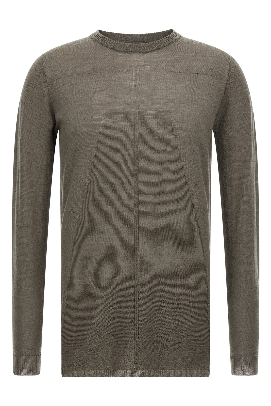 RICK OWENS M biker level lightweight virgin wool sweater
