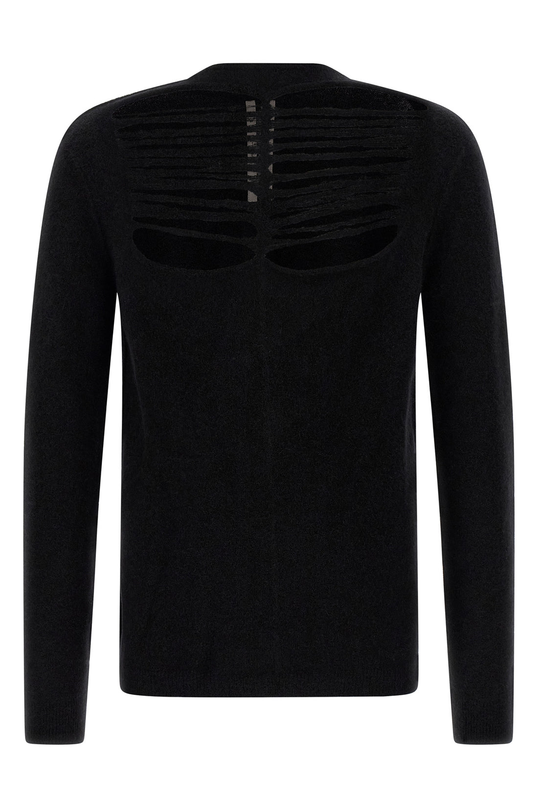 RICK OWENS L ls top wool sweater