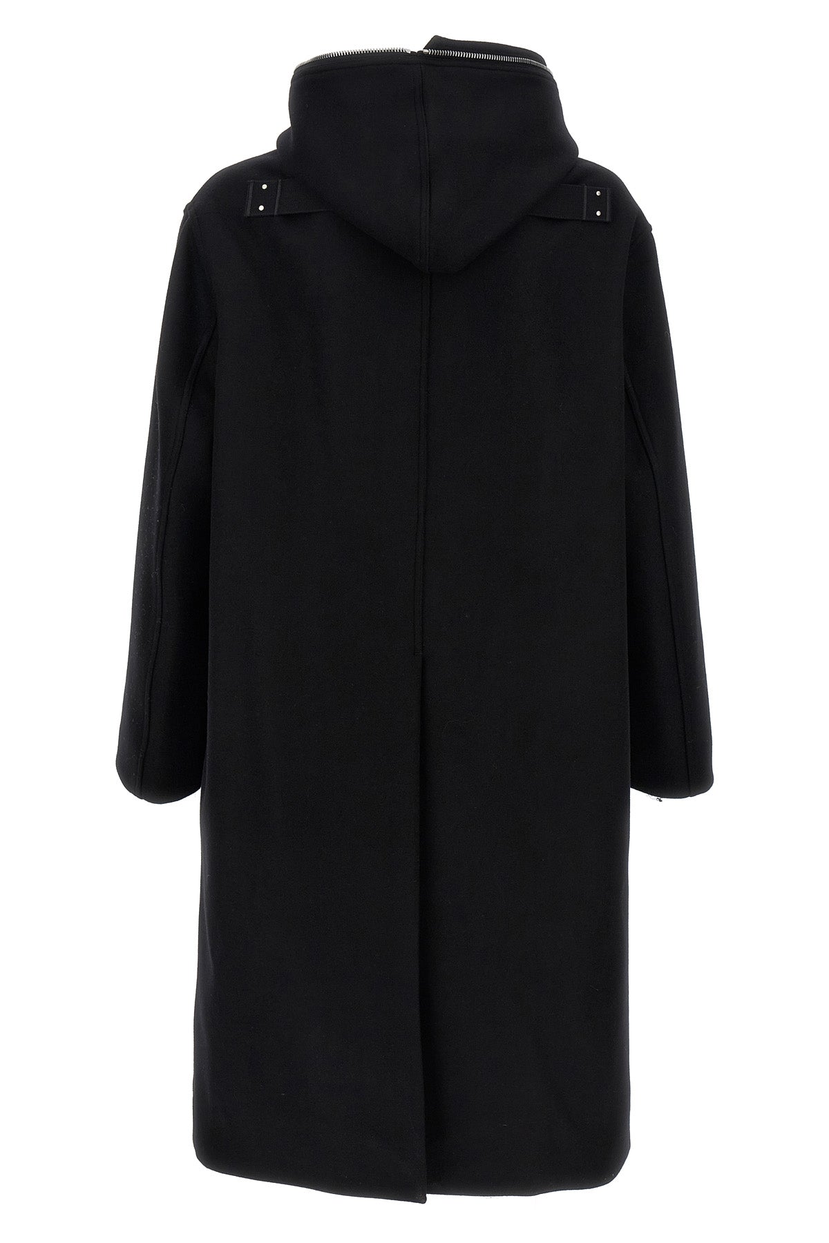 gimp mac heavy wool melton coat
