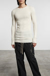 rib ls t ribbed viscose and stretch silk blend t-shirt