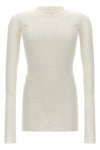rib ls t ribbed viscose and stretch silk blend t-shirt