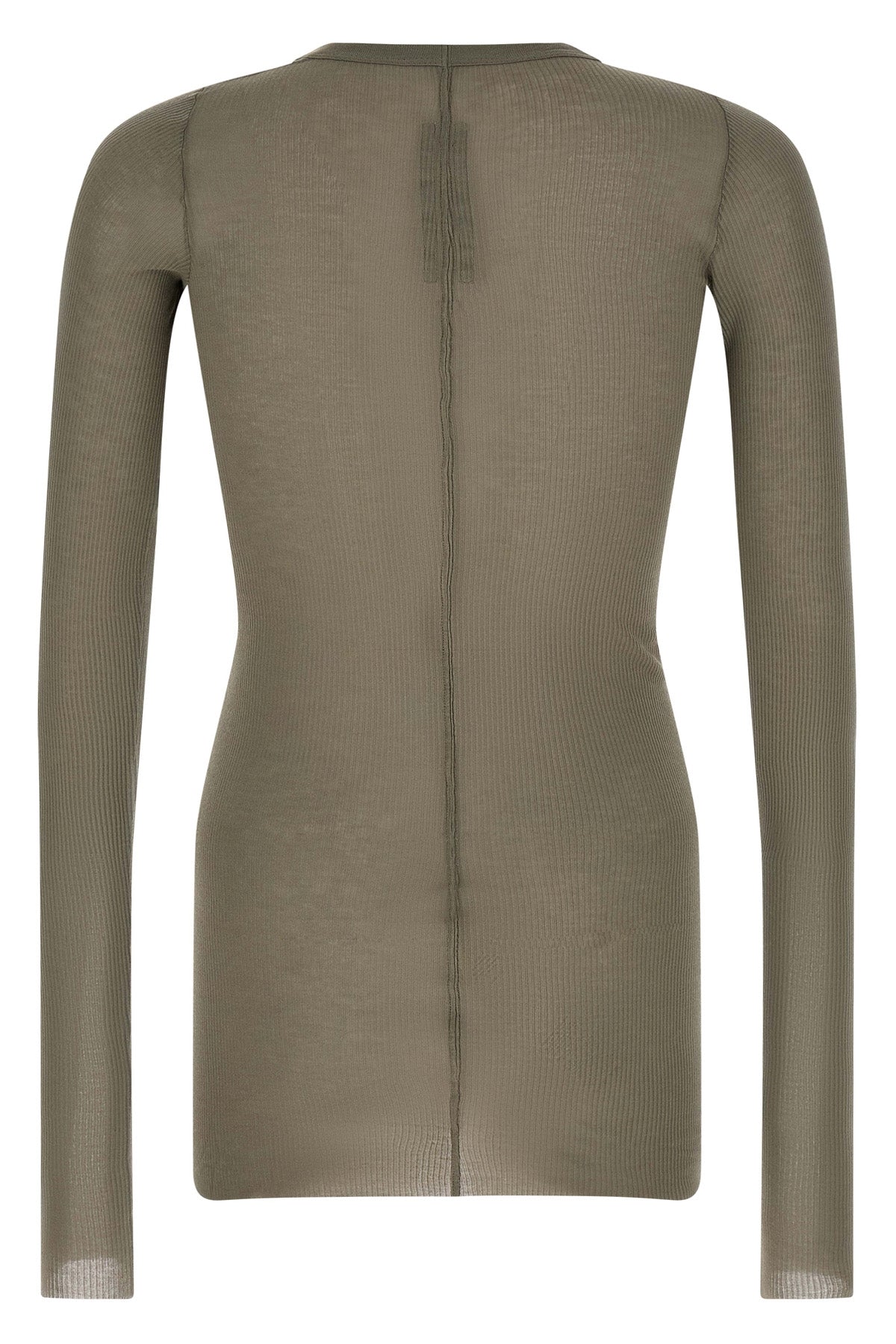 rib ls t ribbed viscose and stretch silk blend t-shirt