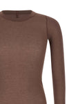 rib ls t ribbed viscose and stretch silk blend t-shirt