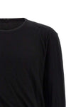 jumbo double ls t twisted effect cotton t-shirt