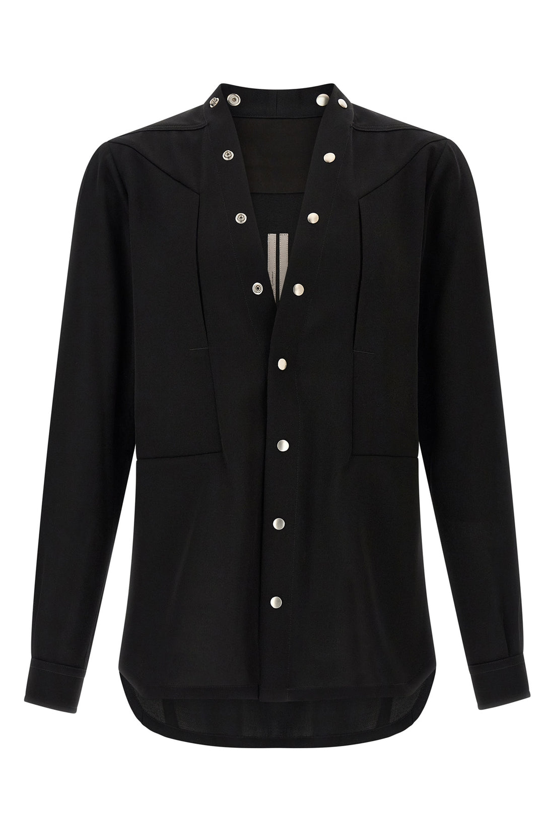 RICK OWENS 48 the rick owens larry frogpocket shirt