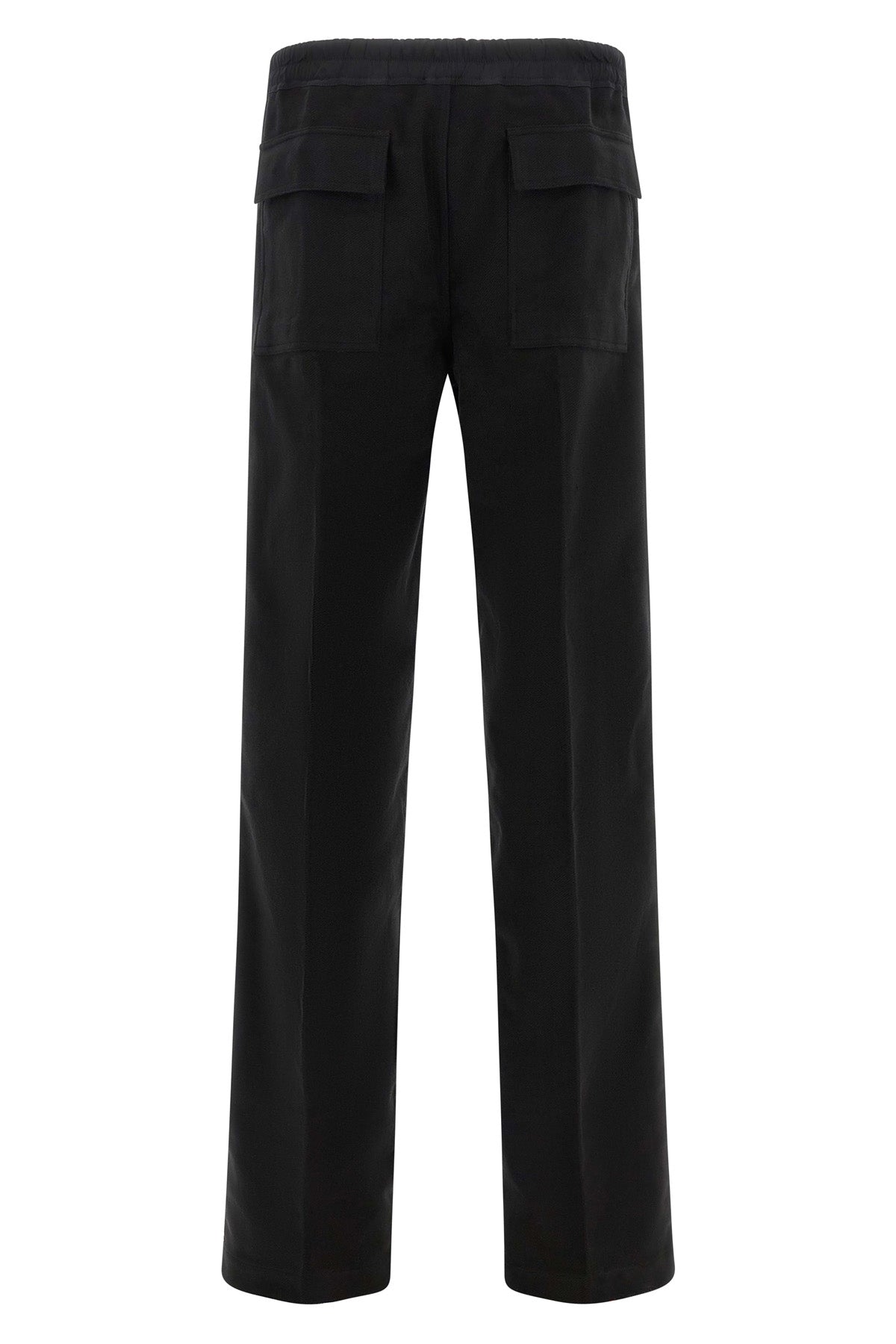 dietrich drawnstring heavy cotton herringbone trousers
