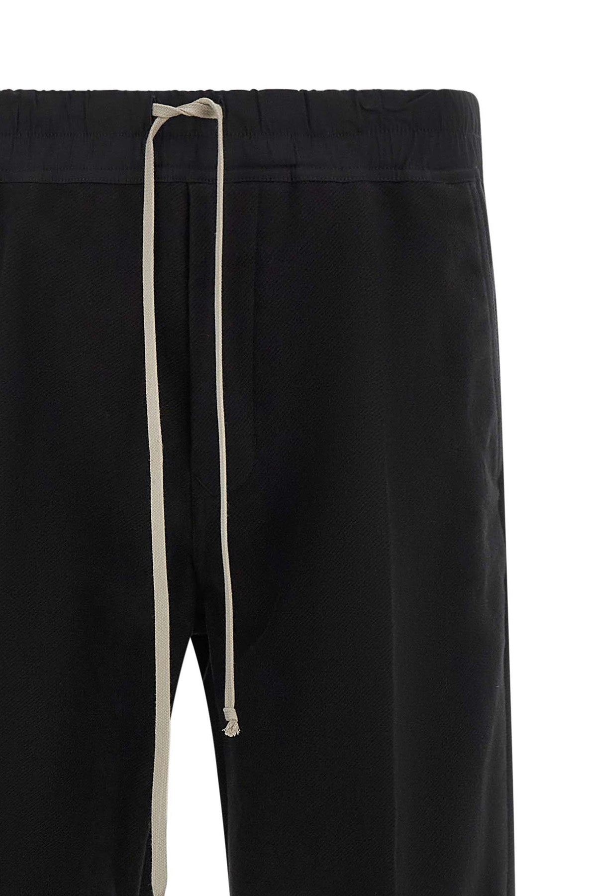 dietrich drawnstring heavy cotton herringbone trousers