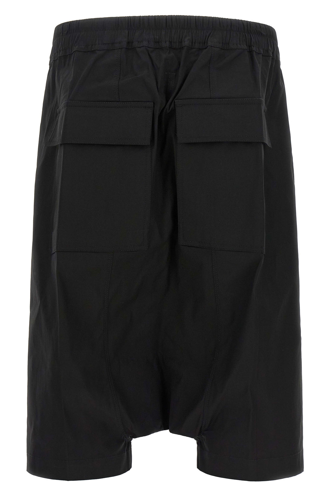 RICK OWENS 46 rick s pods bermuda shorts in cotton poplin