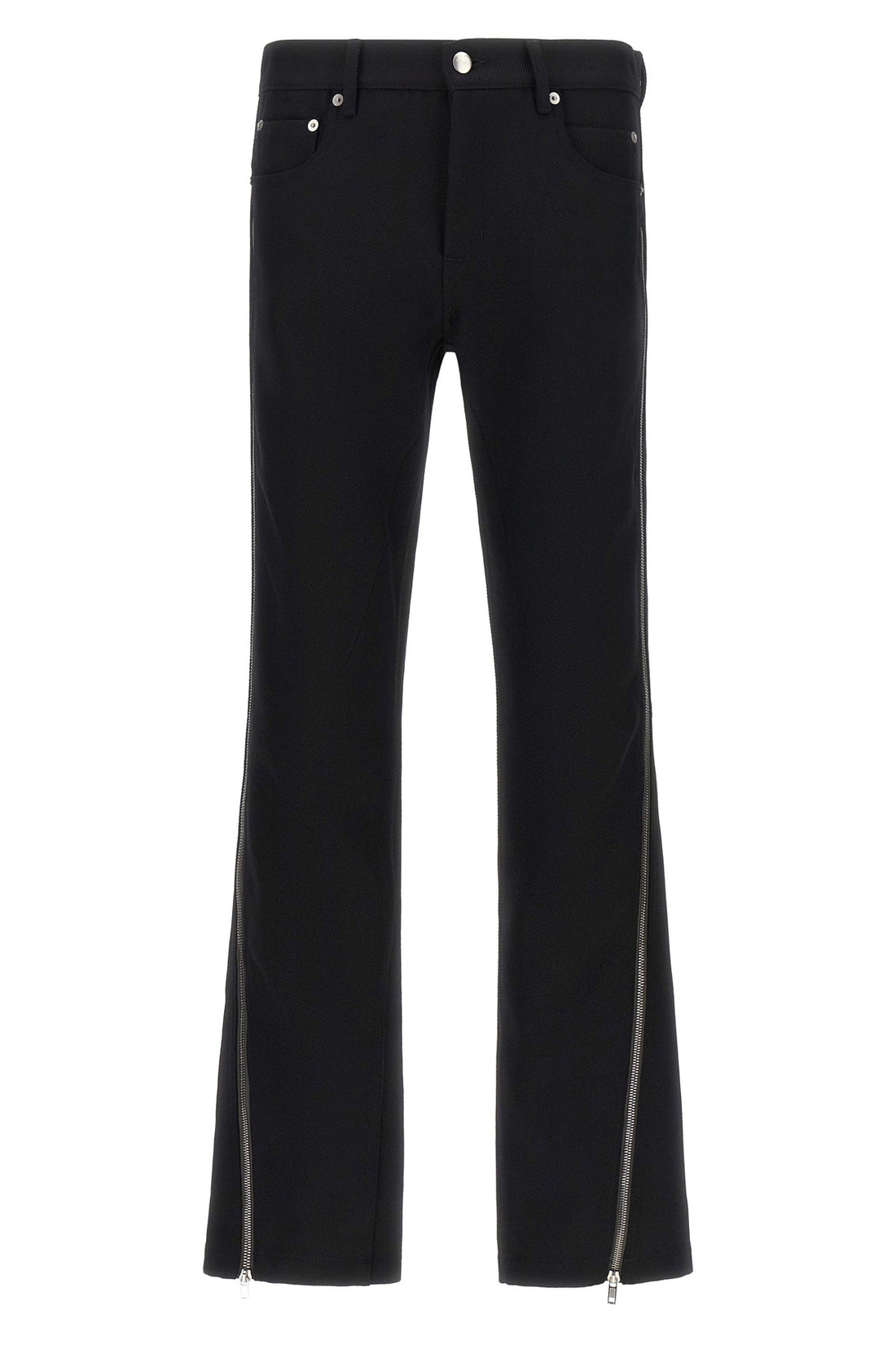 RICK OWENS 31 vega herringbone wool pants