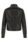 rick owens slightly cropped alice jacket defines a structured silhouette thro