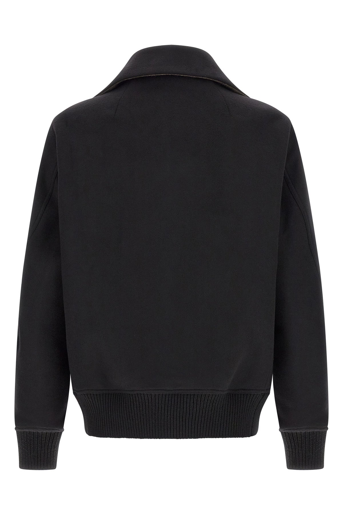 dracuflight heavy wool cloth bomber jacket