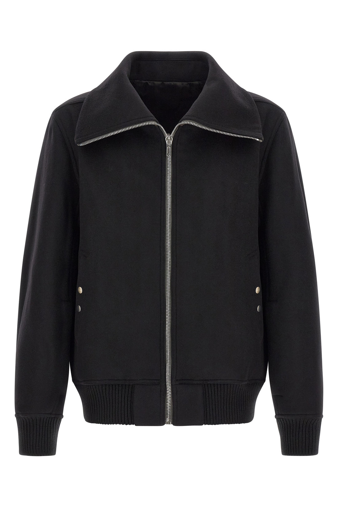RICK OWENS 48 dracuflight heavy wool cloth bomber jacket