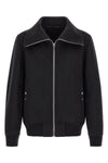 dracuflight heavy wool cloth bomber jacket