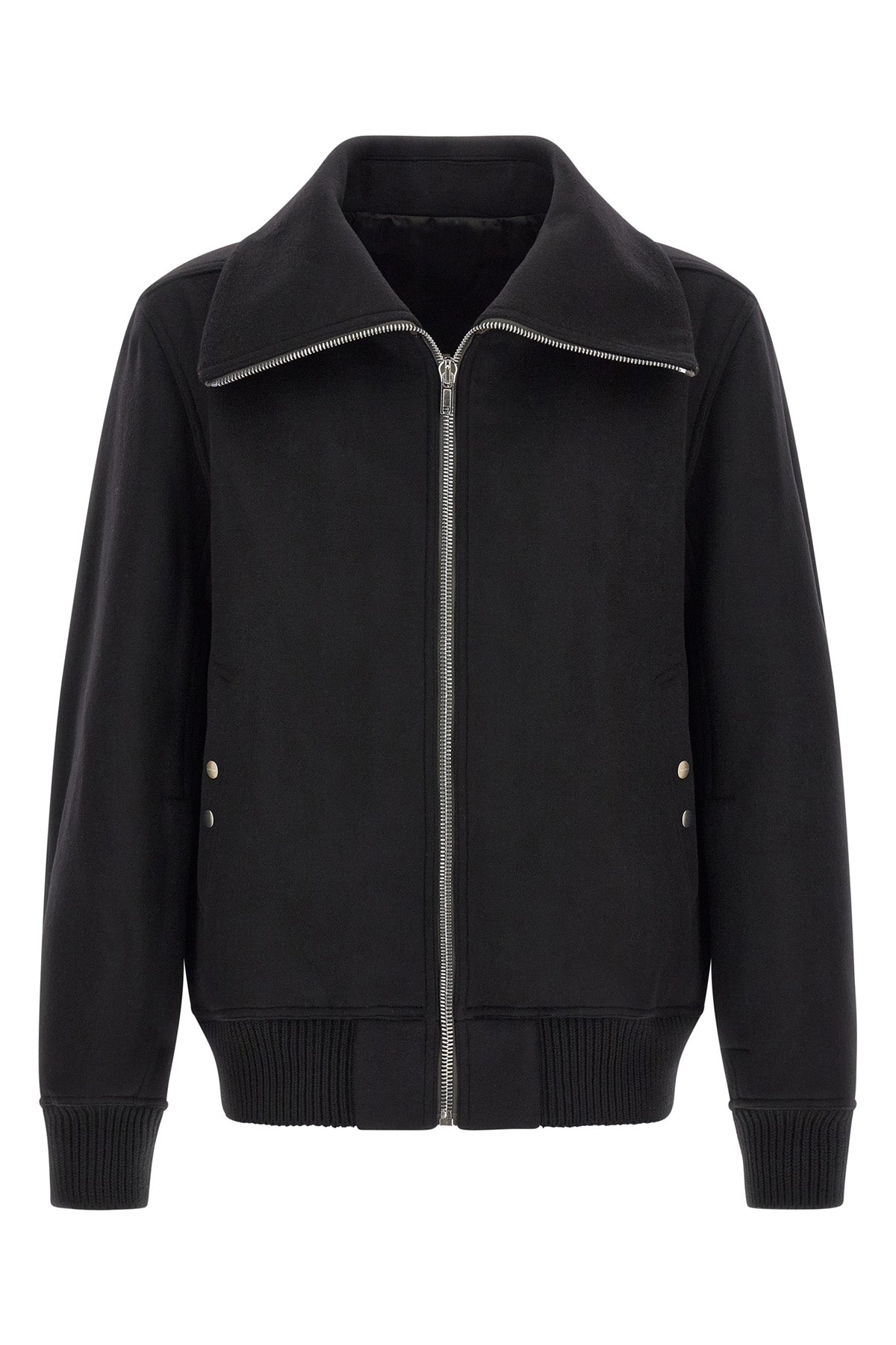 dracuflight heavy wool cloth bomber jacket