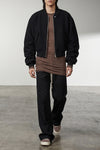 secchia flight wool cloth bomber jacket
