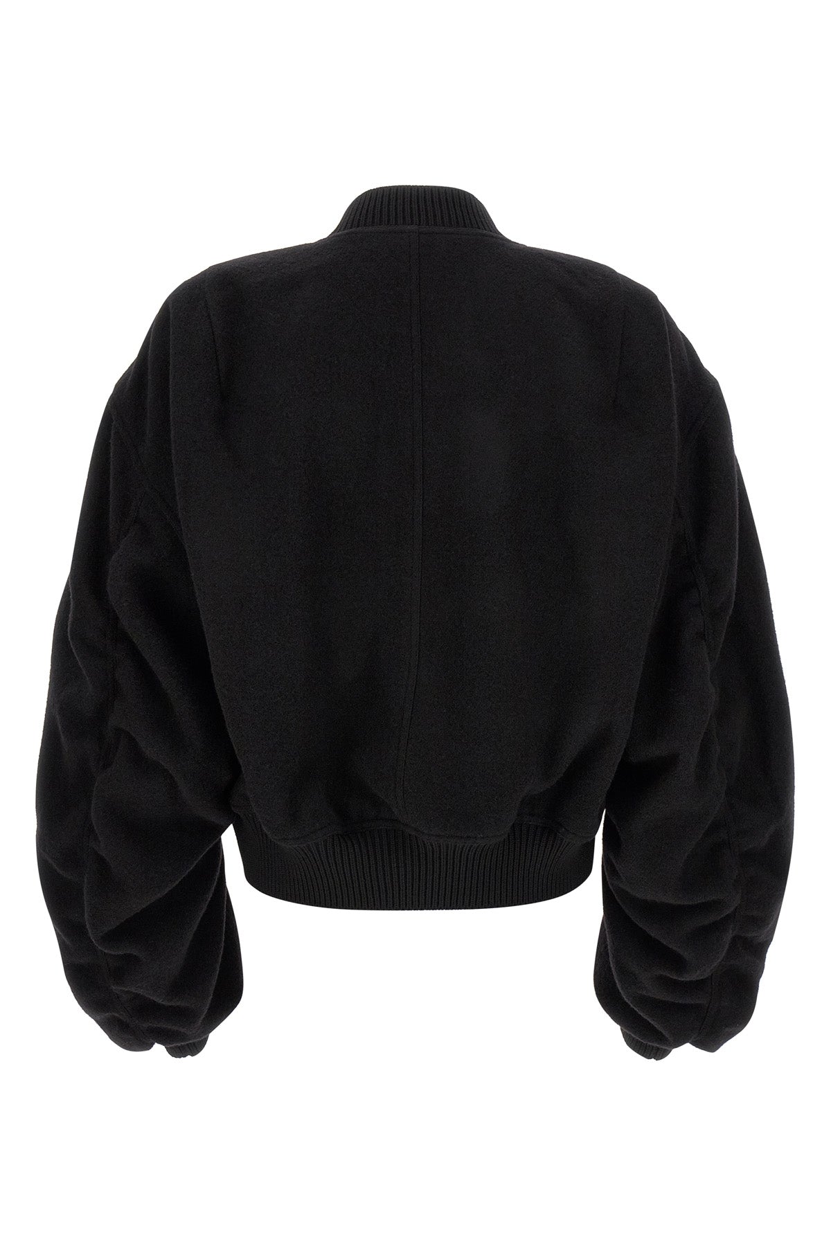 secchia flight wool cloth bomber jacket