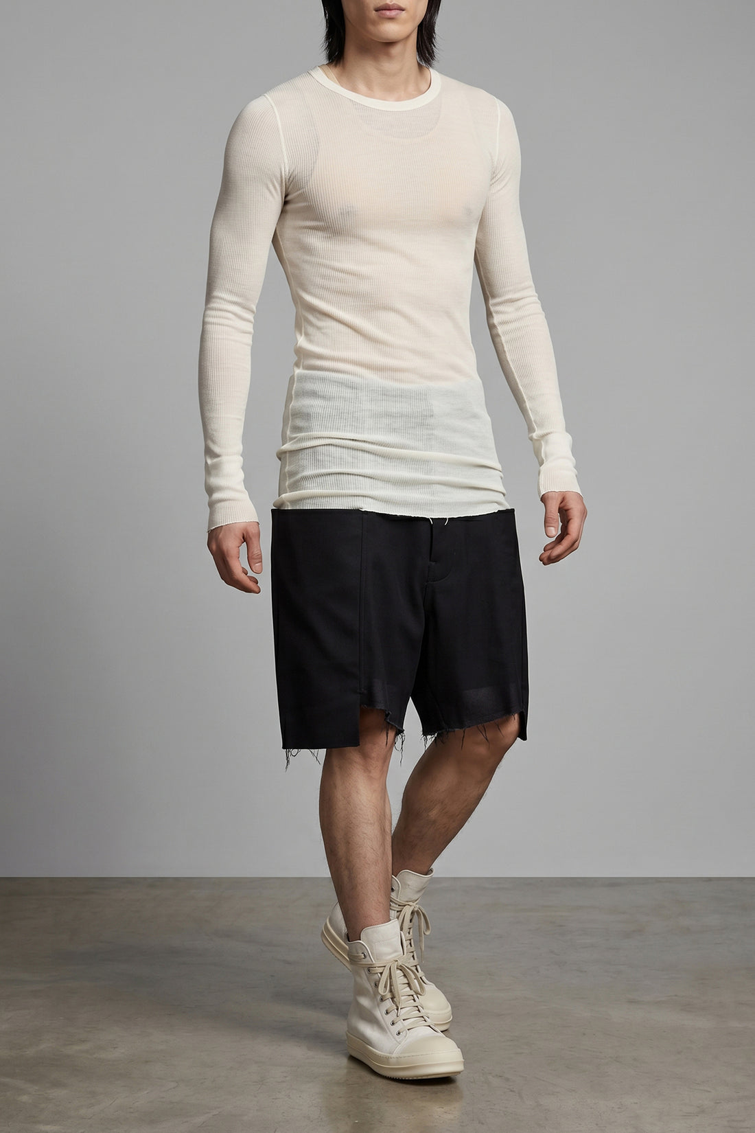 RICK OWENS 40 sneaks nappa sneakers