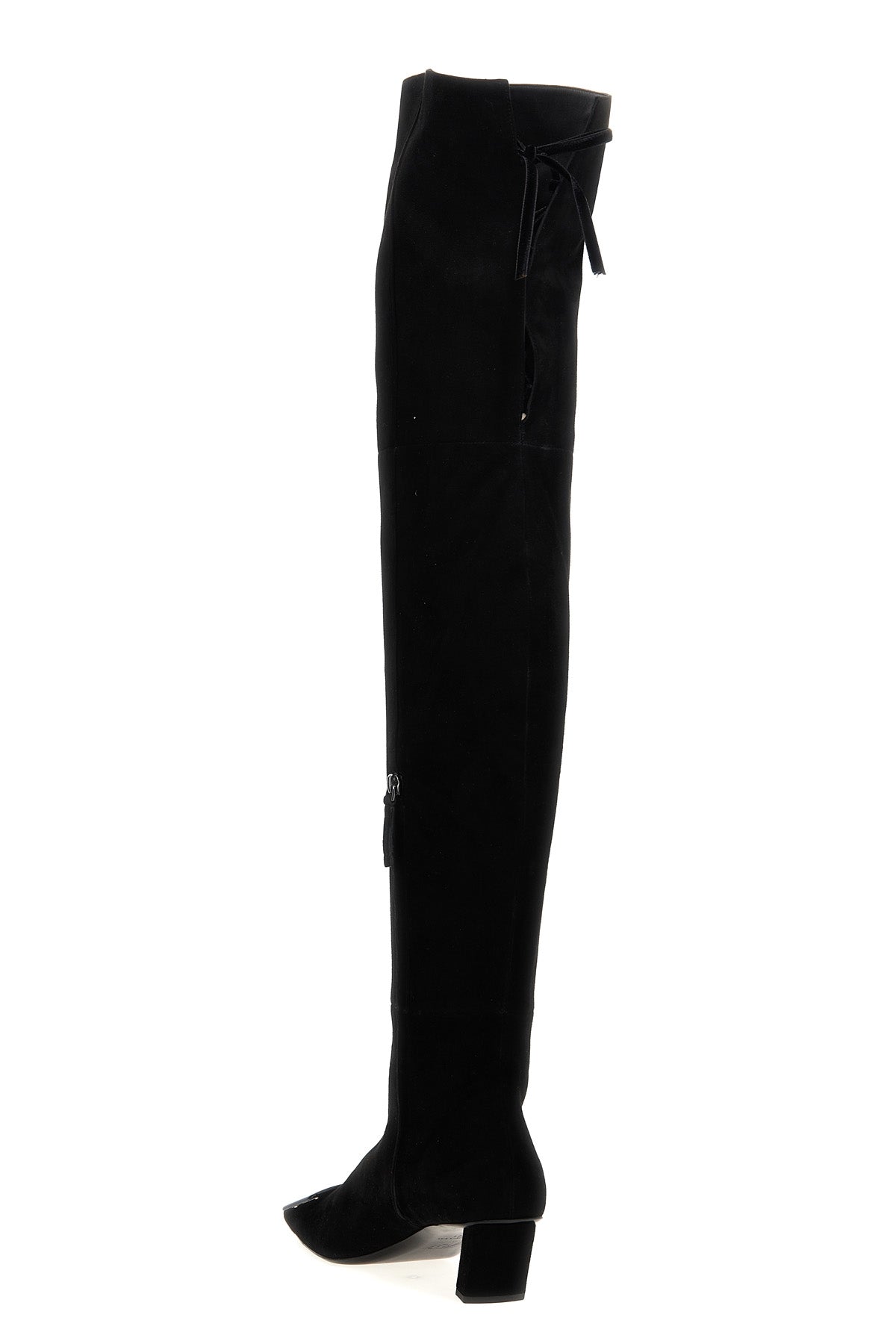 belle vivier suede cuissard boots