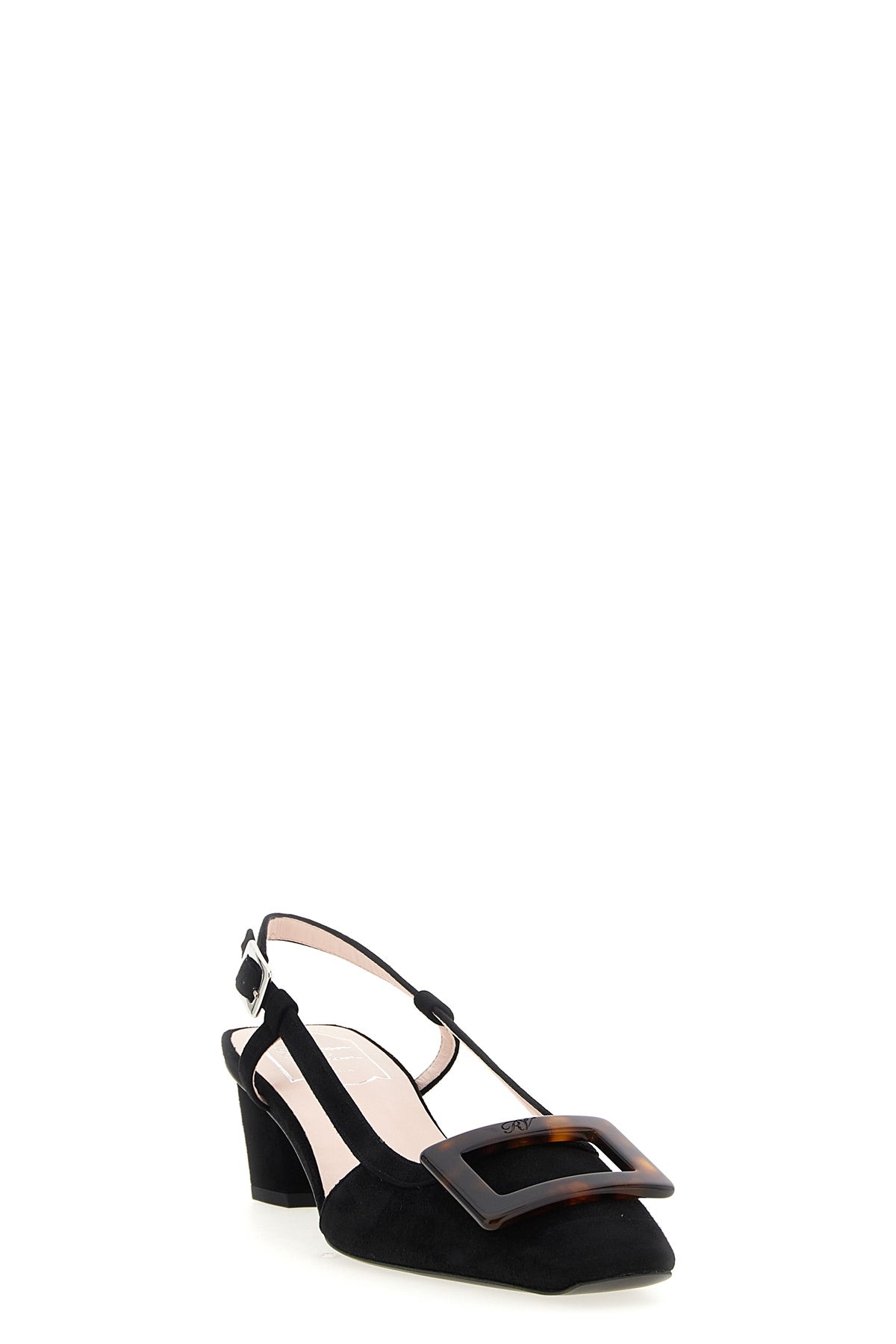 belle viver suede slingbacks