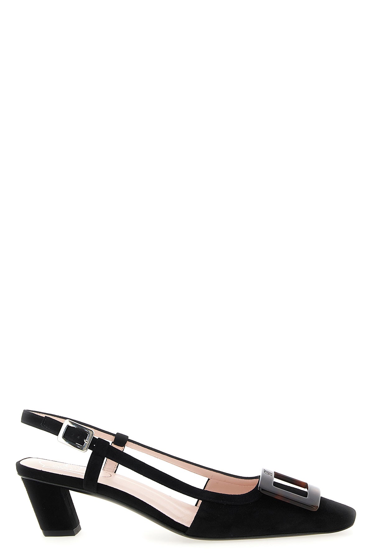 belle viver suede slingbacks