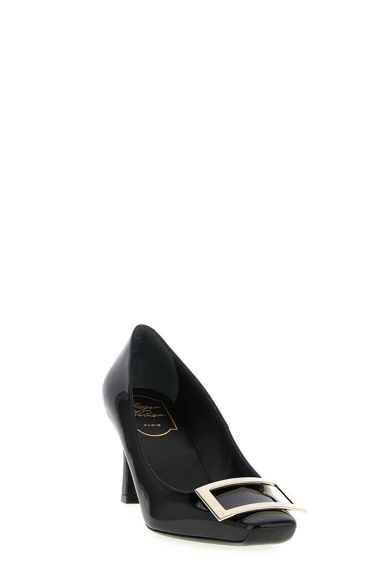 trompette patent leather pumps