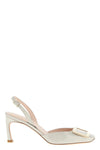 trompette patent leather slingbacks
