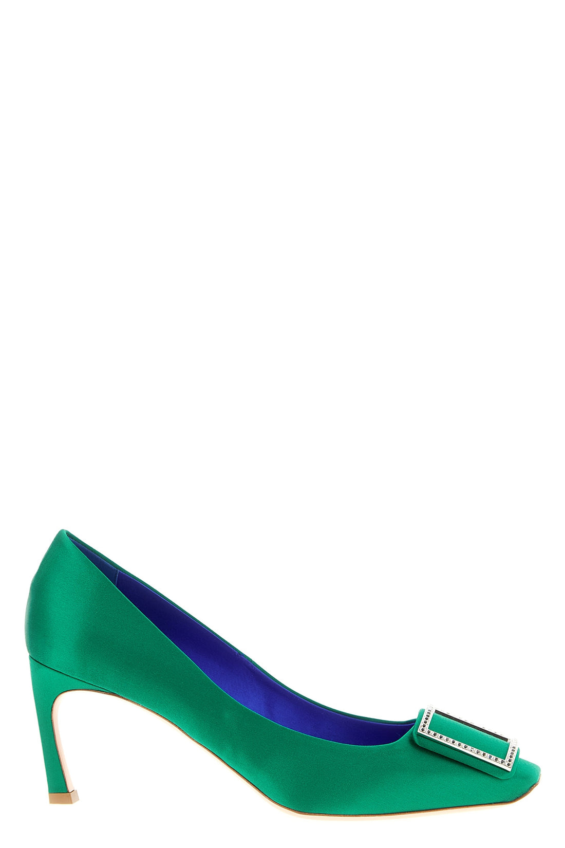 ROGER VIVIER 36 trompette satin pumps