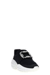 viv run light sneakers in embossed technical fabric