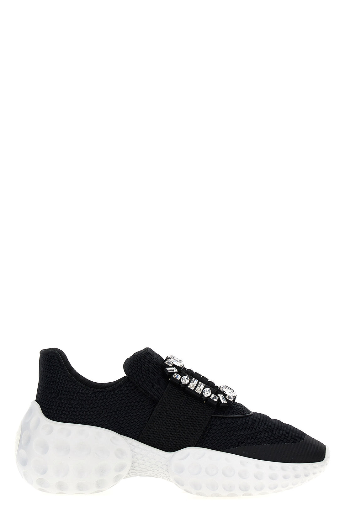 ROGER VIVIER 40 viv run light sneakers in embossed technical fabric