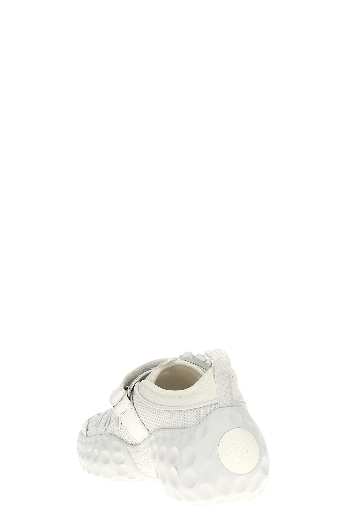 viv run light trekky sneakers in embossed technical fabric